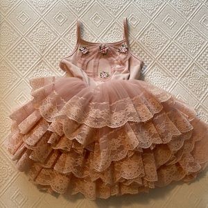 Dollcake Two Peas in a Pod Pink Tutu